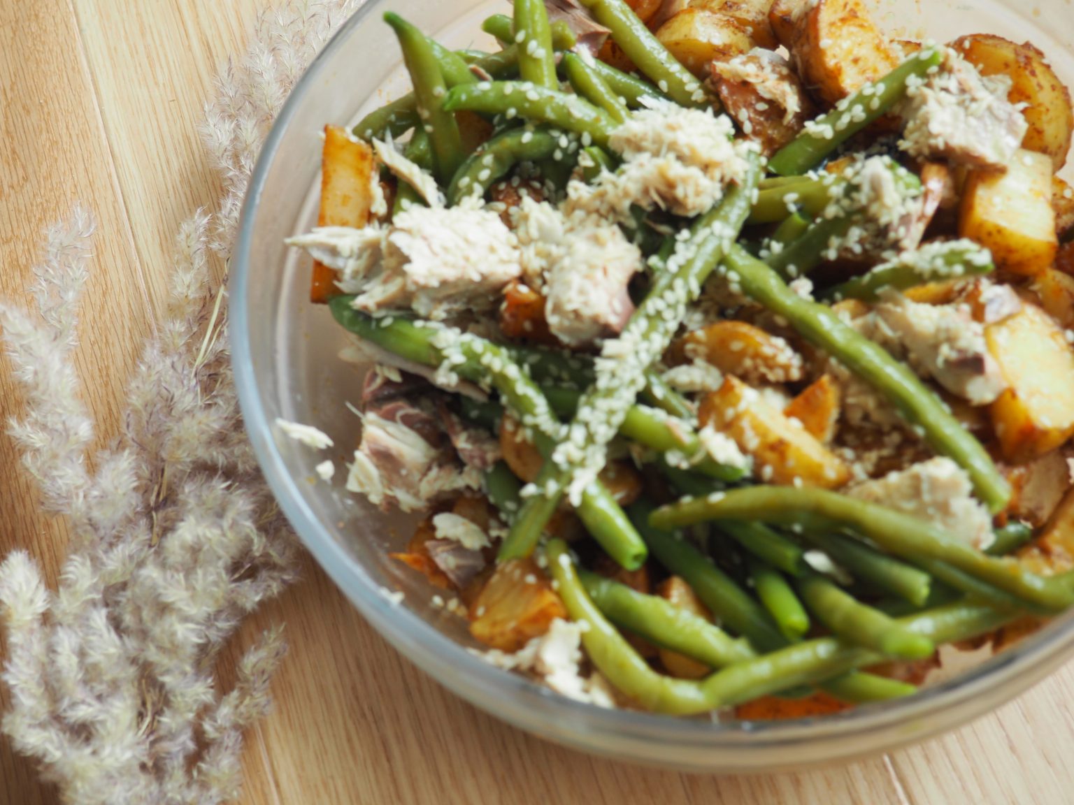 Salade pommes de terre, haricots verts et maquereaux Mathilde MENY Diététicienne Nutritionniste Salade pommes de terre, haricots verts et maquereaux Mathilde MENY Diététicienne Nutritionniste