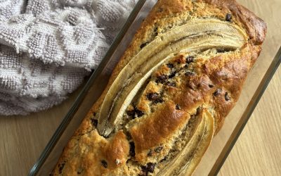 Banana bread sans sucres ajoutés
